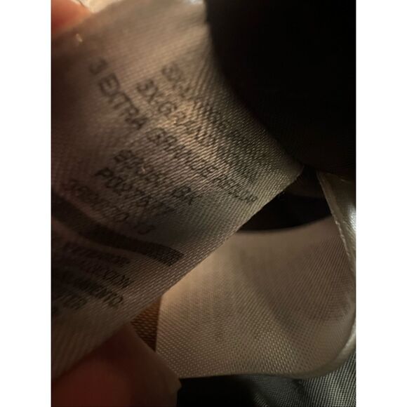 Walls Men's Black Insulated Duck Canvas Bibs Carpenter Jumpsuit Overalls Size 3X - Picture 6 of 6